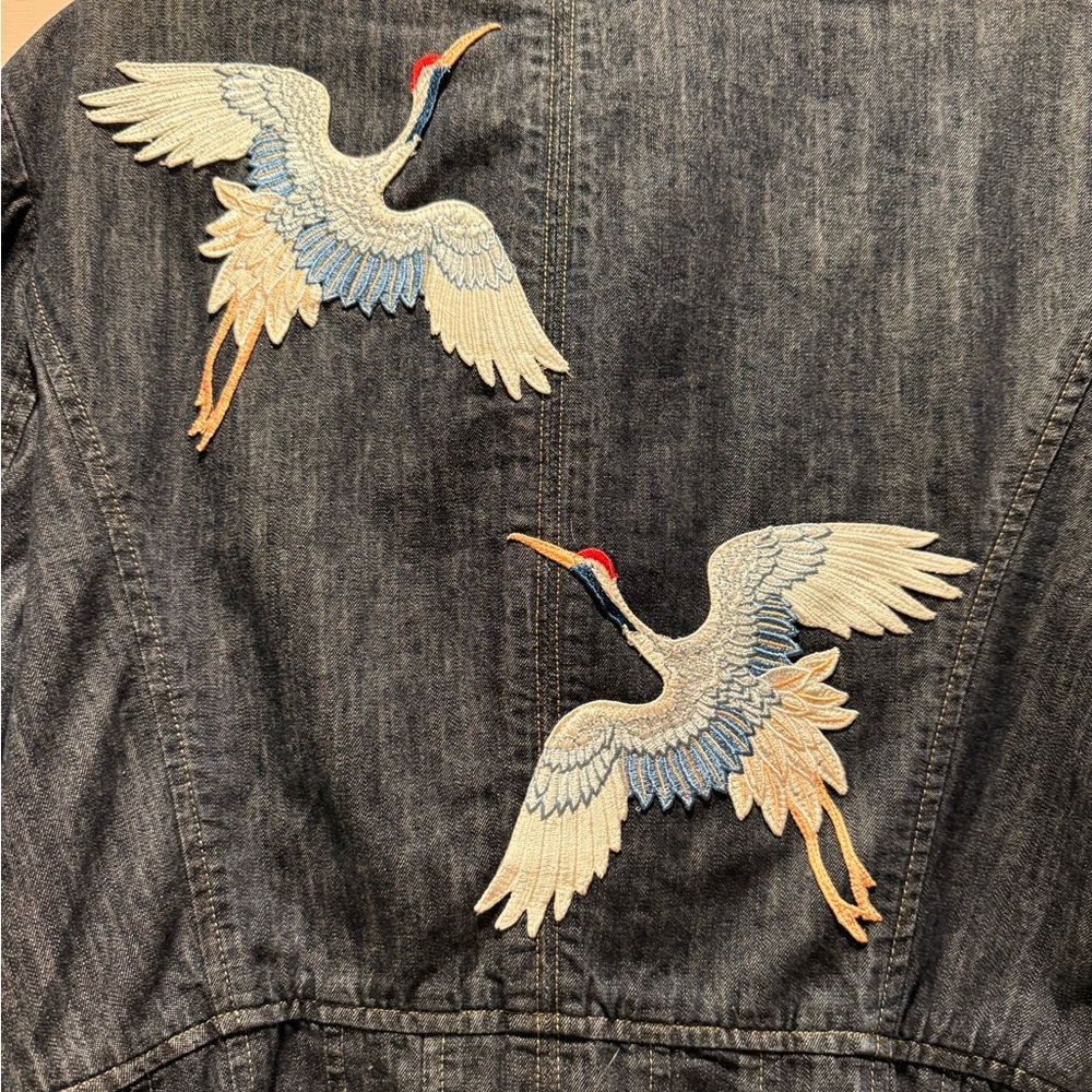 J. Jill Indigo Denim Jacket